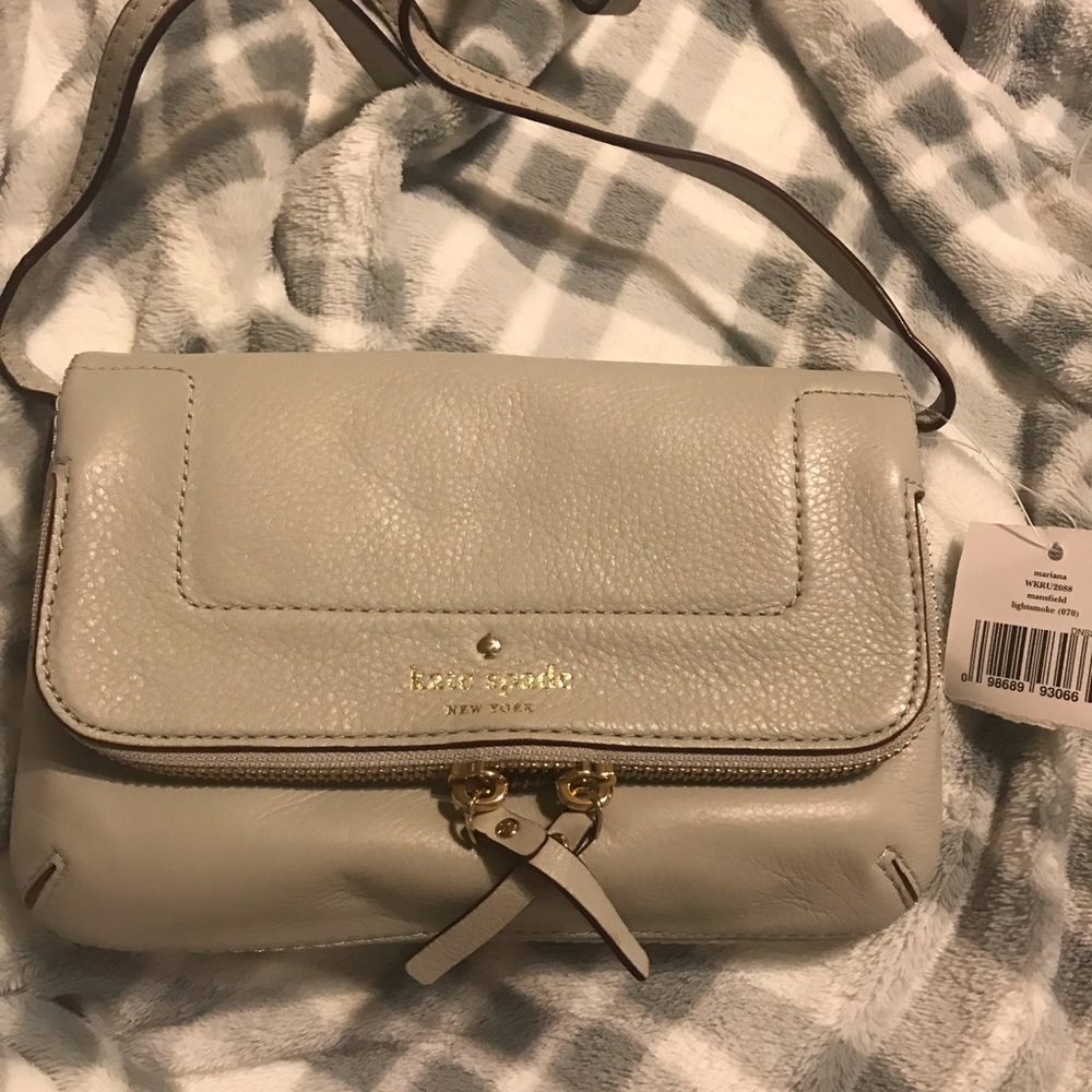 KATE SPADE GRAY CROSSBODY